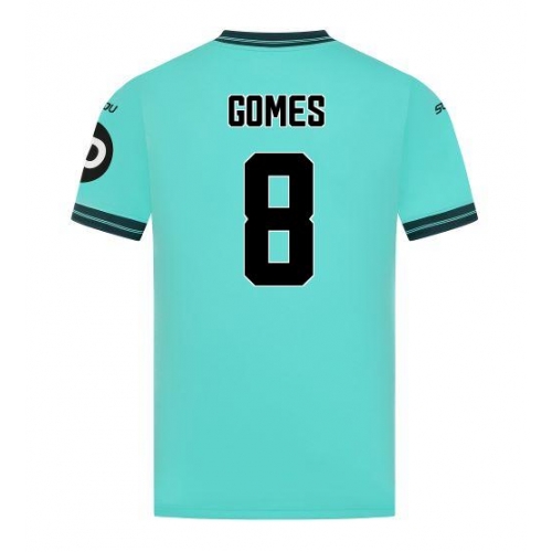 Billige Fotballdrakt Wolves Joao Gomes #8 Replika Bortedrakt 2025-26 Kortermet Billige Fotballdrakt Wolves Joao Gomes #8 Replika Bortedrakt 2025-26 Kortermet